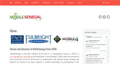 Desktop Screenshot of mobilesenegal.org