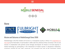 Tablet Screenshot of mobilesenegal.org